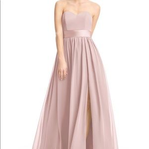 AZAZIE dusty rose Fiona bridesmaid dress